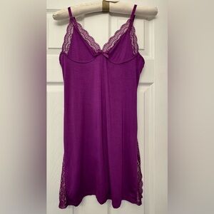 Purple Slip Dress/Teddy/Lingerie SZ Large